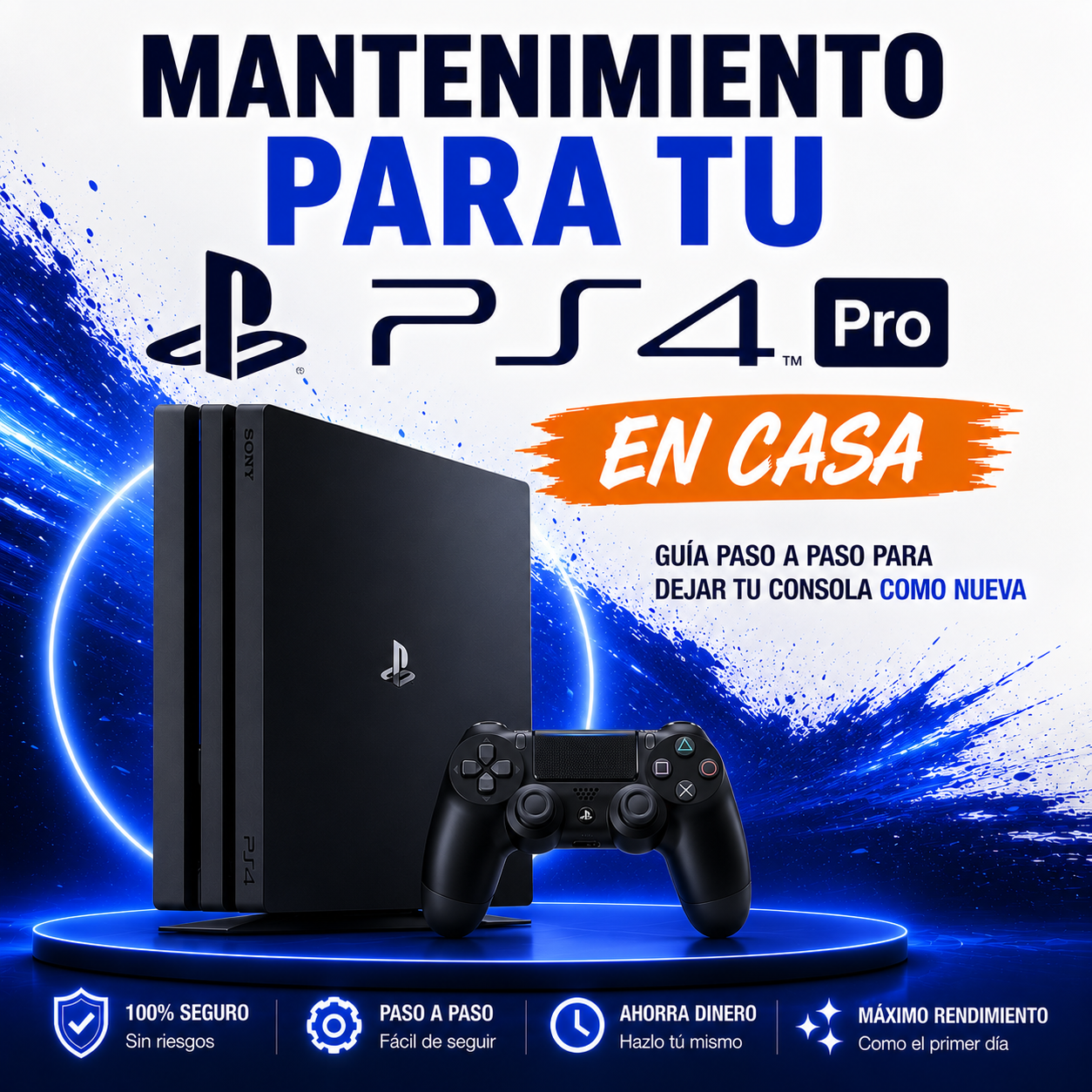 Mantenimiento PS4 Pro